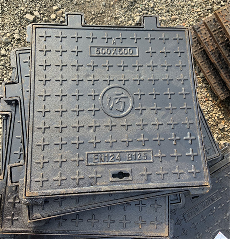 長方形球墨鑄鐵井蓋規格尺寸